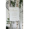 Willkommensschild Hochzeit 50 x 70