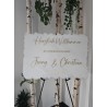 copy of copy of Acrylschild Hochzeit Willkommensschild 50 x 70 cm