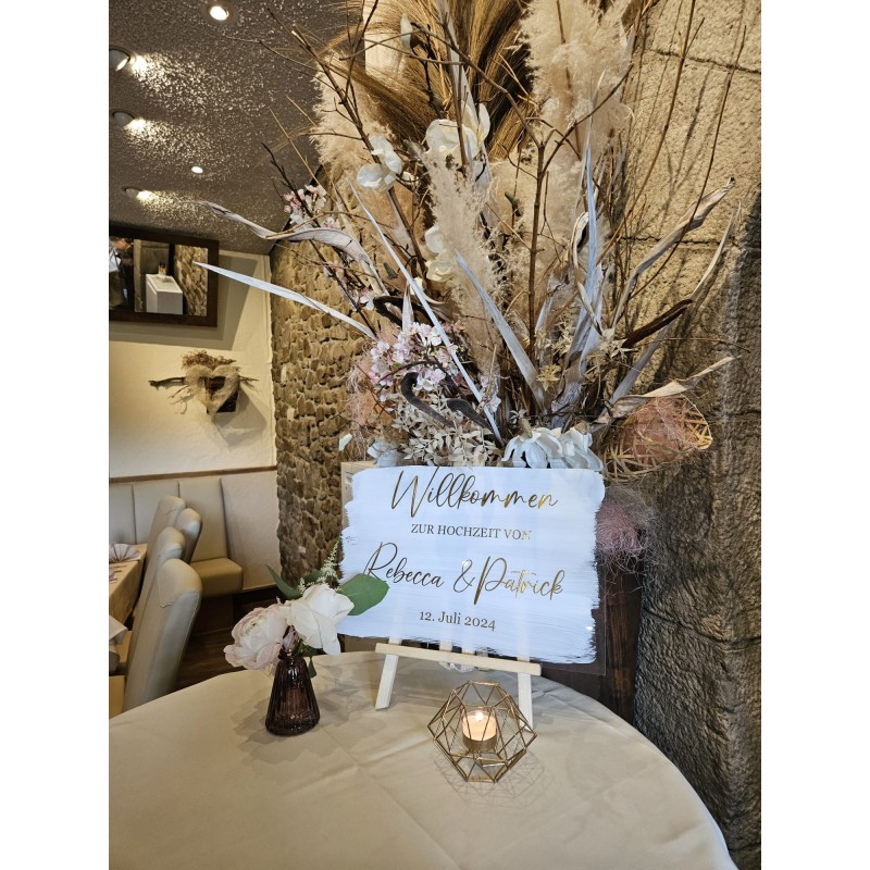 Willkommensschild Willkommen zu unserer Hochzeit Willkommensschild Willkommen zu unserer Hochzeit