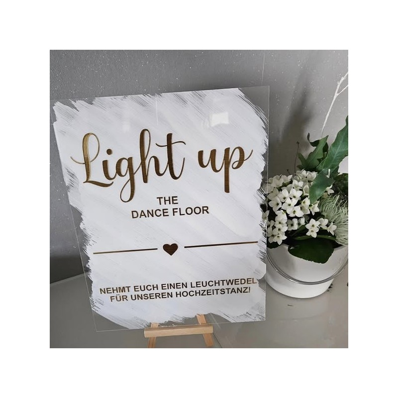 Light up the dance floor - Leuchtwedel