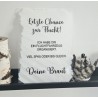 Fluchtfahrzeug Hochzeit Schild für den Bräutigam